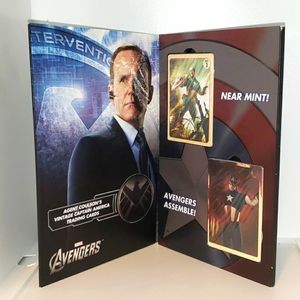 Rare Avengers Coulson vintage style tradings card set efx brand replica